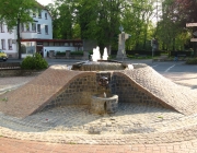 Haller-Brunnen Ecke Bahnhofstraße und Niederntor